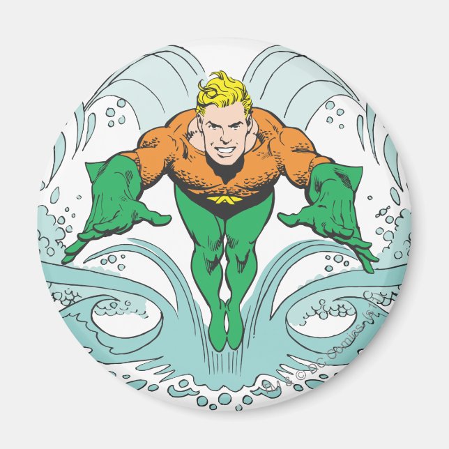Imán Aquaman Lunging Forward (Frente)