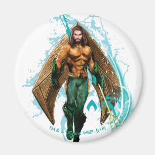 Imán Aquaman   Prince Orin With Aquaman Logo
