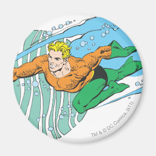 Imán Aquaman salta a la izquierda