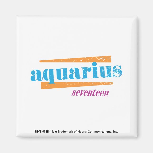 Imán Aquarius Aqua (Frente)