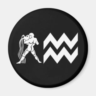 Imán Aquarius con símbolo