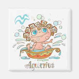 Imán Aquarius Personalizado Baby