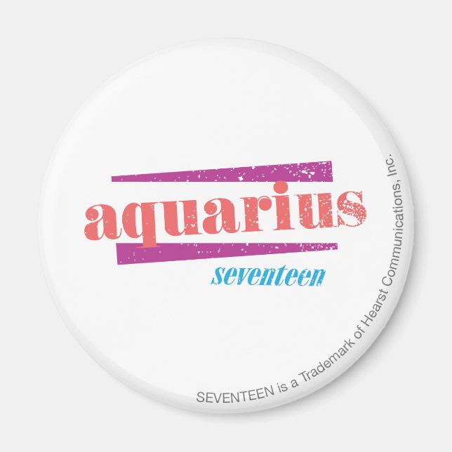Imán Aquarius Pink (Frente)
