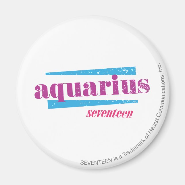 Imán Aquarius Purple (Frente)