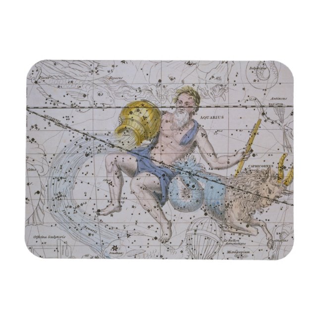 Imán Aquarius y Capricornio, de 'A Celestial Atlas', (Horizontal)