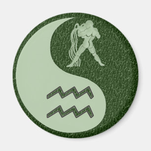 Imán Aquarius Yin Yang