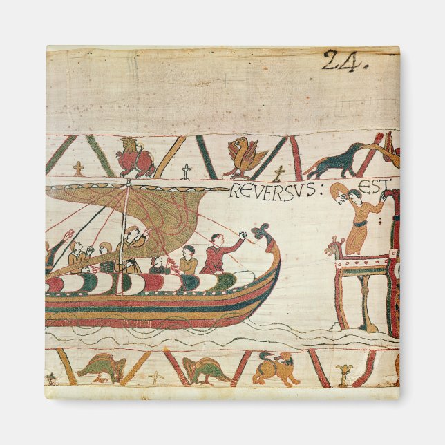 Imán Aquí Earl Harold regresa a Inglaterra (Frente)