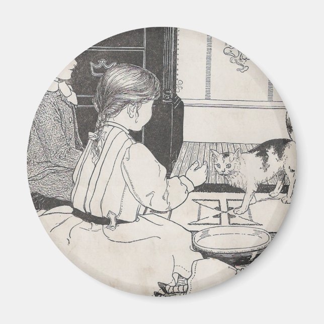 Imán Aquí Kitty (Frente)