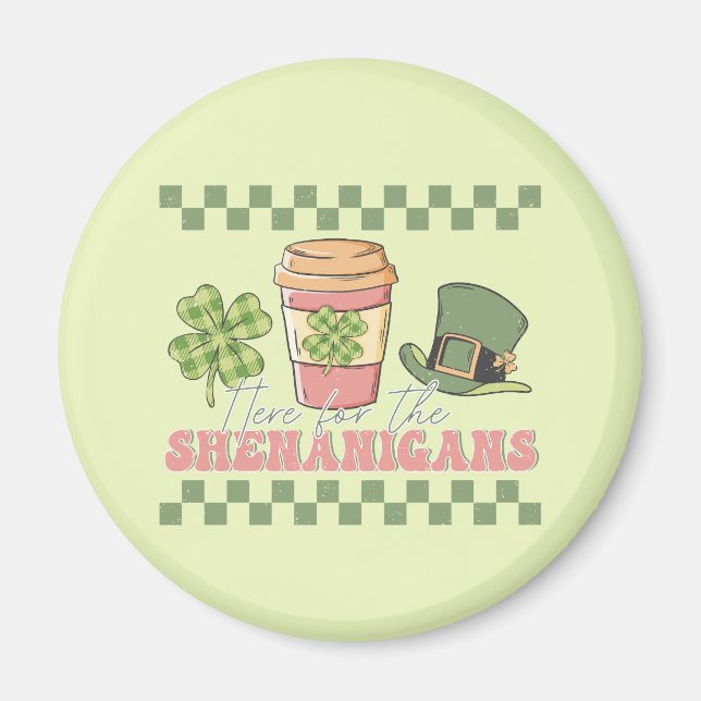Imán Aquí Para Los Shenanigans - Café De Los Amantes (Frente)