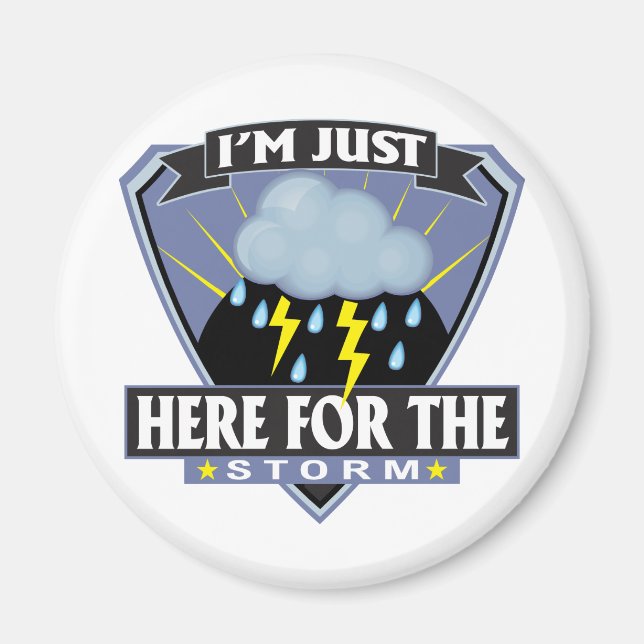 Imán Aquí por la tormenta (Frente)