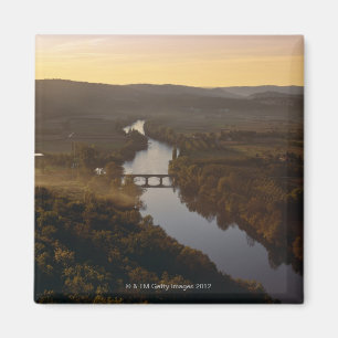 Imán Aquitania, Dordoña, Europa, Francia, río