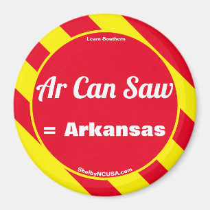 Imán Ar Can Saw Red/Yellow Magnet
