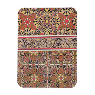 Imán Arabesques del techo de la mezquita de