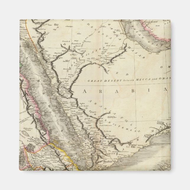 Imán Arabia, Egipto, Abisinia, Mar Rojo (Frente)