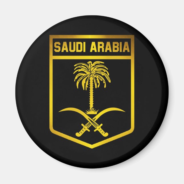 Imán Arabia Saudita Emblema (Frente)