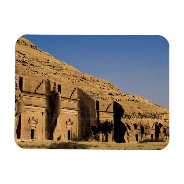 Imán Arabia Saudita, lugar de Madain Saleh, antiguo 2 (Horizontal)