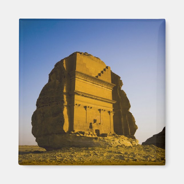 Imán Arabia Saudita, lugar de Madain Saleh, antiguo 4 (Frente)