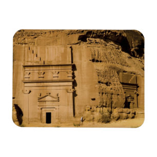 Imán Arabia Saudita, sitio de Madain Saleh, antiguo 3