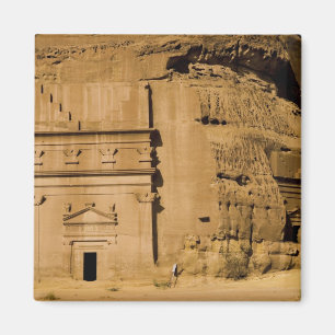 Imán Arabia Saudita, sitio de Madain Saleh, antiguo 3