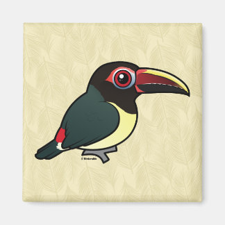 Imán Aracari Verde Birdorable