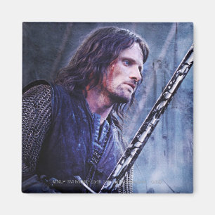 Imán Aragorn con sangre