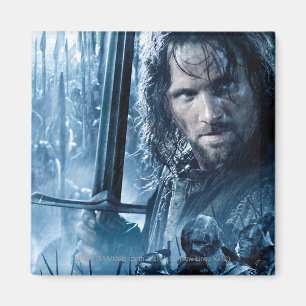 Imán Aragorn contra Orcs