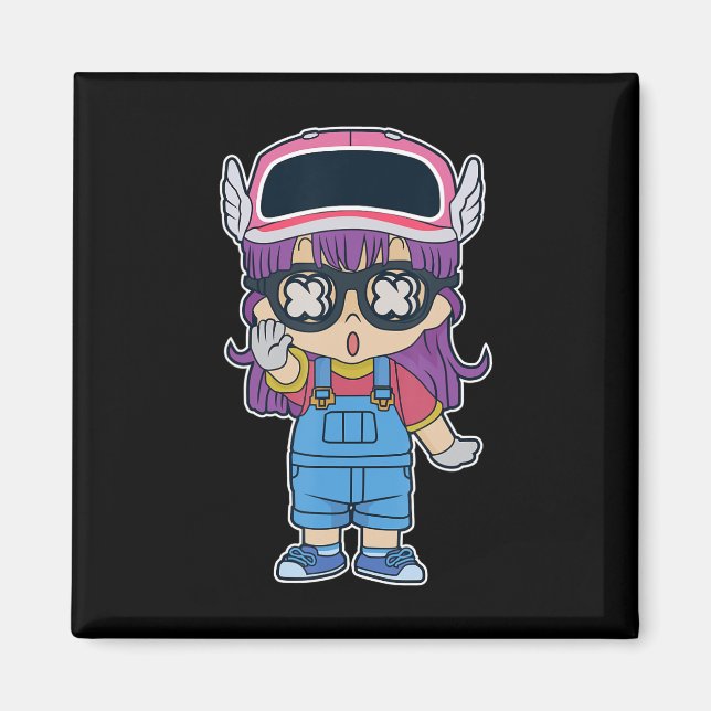 Imán Arale Norimaki Dr. Slump Manga Anime Personalizado (Frente)