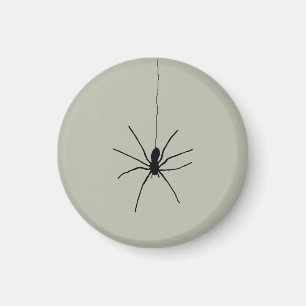 Imán Araña colgante negra en color gris ceniza