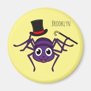 Imán Araña cortada en el personalizado del sombrero sup