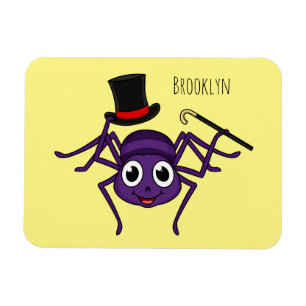 Imán Araña cortada en el personalizado del sombrero sup