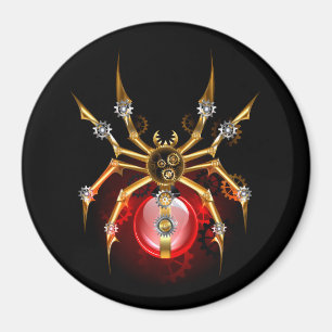 Imán Araña de vapor sobre negro