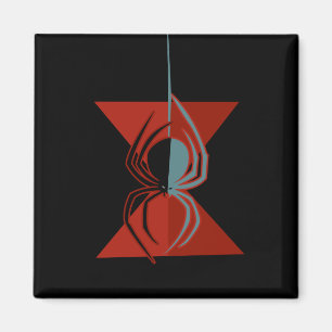Imán Araña roja del reloj de arena
