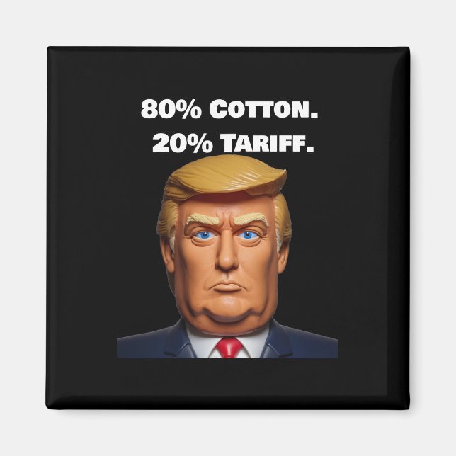 Imán Arancel de Donald Trump (Frente)