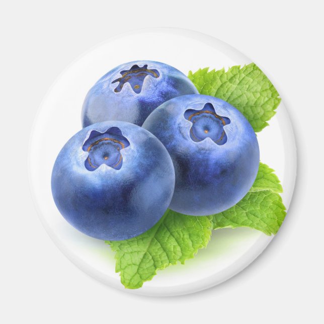Imán Arándanos y menta (Frente)