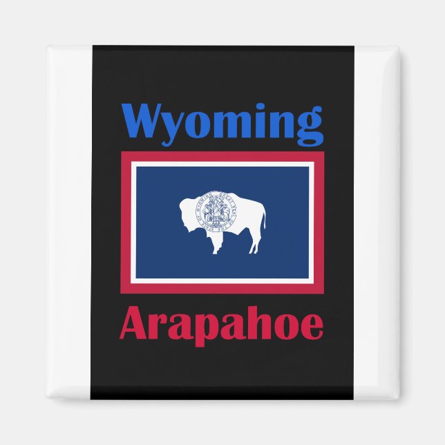 Imán Arapahoe Wyoming (Frente)
