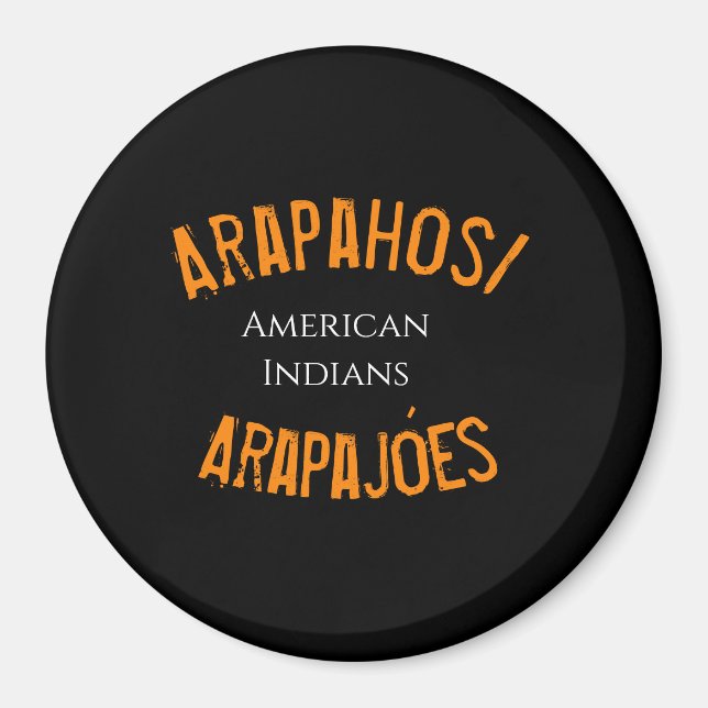 Imán Arapahos/Arapajóes indios americanos T-Shirt Hoodi (Frente)