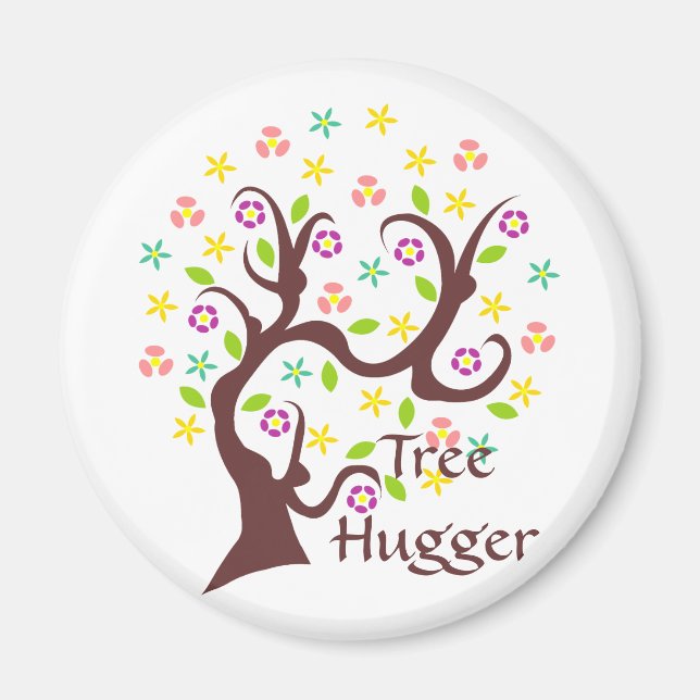 Imán Árbol abstracto (Frente)