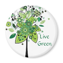 Árbol abstracto verde