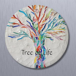 Imán Árbol Arcoíris de la Vida
