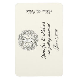 Imán Árbol celta de vida salva la fecha