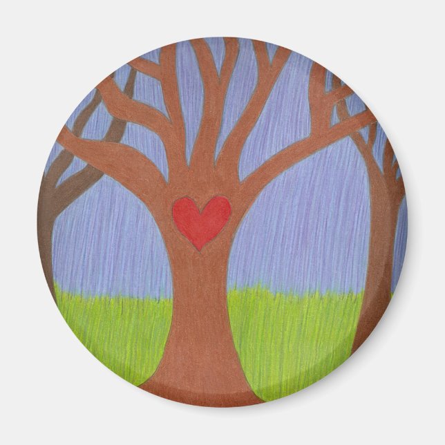 Imán Árbol de adopción (Frente)