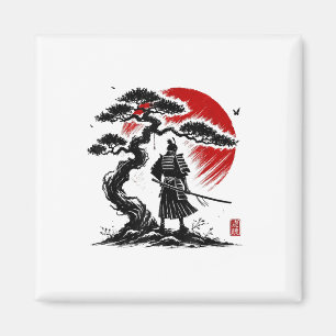 Imán Árbol De Aikido De Samurai Japonés De Vida Arte De
