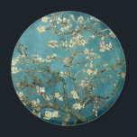 Imán Arbol de almendras floreciente, Vincent van Gogh.<br><div class="desc">Arbol de almendras floreciente,  Vincent van Gogh. Buen arte del impresionismo famoso,  1890. Pintura de aceite de flores de época.</div>