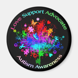 Imán Árbol de autismo en el espectro