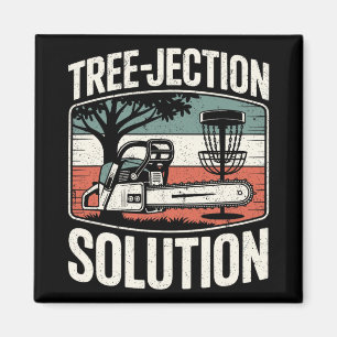 Imán Árbol de bromas de Disc Golf Solución de proyecció