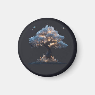 Imán Árbol de cristal cósmico Arte – Diseño de naturale