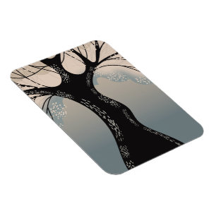 Imán árbol de flor de cerezo japonés