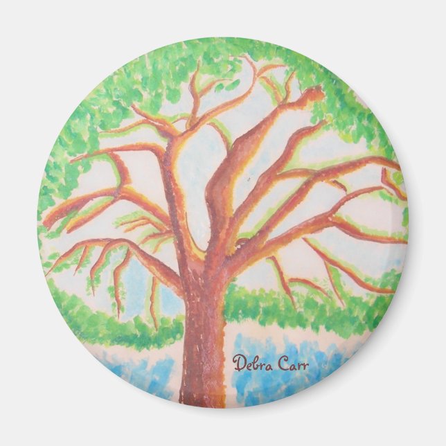 Imán Árbol de imán-vida (Frente)