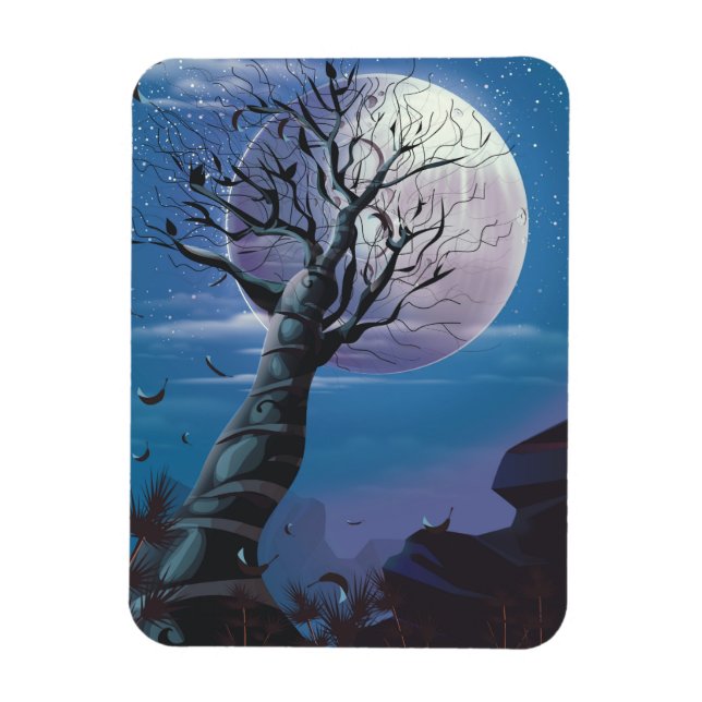Imán Árbol de la Luna (Vertical)