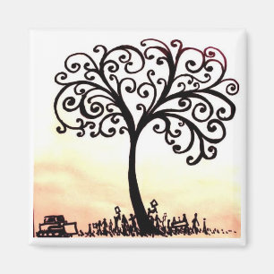 Imán árbol de la vida